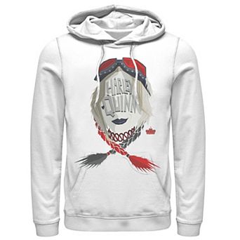Men's The Suicide Squad Big Harley Logo Hoodie