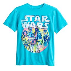 Candid Kids T-Shirt Age 7-12 Khaki Star Wars Official 