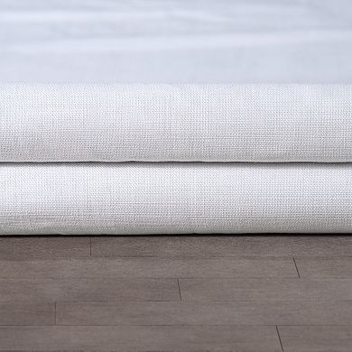 EFF Dune Cotton Light Filtering Grommet 2-pack Window Curtain Set