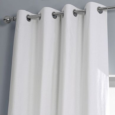 EFF Dune Cotton Light Filtering Grommet 2-pack Window Curtain Set