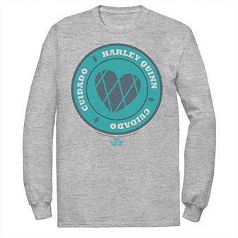 Men's The Suicide Squad Harley Fenced Hearts Tee