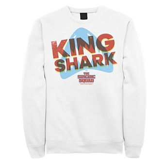 Men's The Suicide Squad King Shark Overlay Logo Sweatshirt
