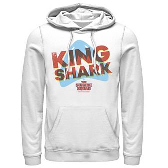 Men's The Suicide Squad King Shark Overlay Logo Hoodie