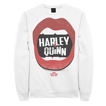 Men's The Suicide Squad Harley Quinn Lips Sweatshirt