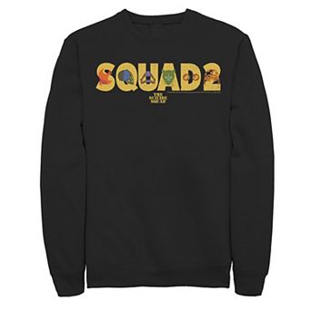 Men's The Suicide Squad Symbols Logo Sweatshirt