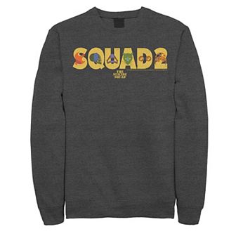 Men's The Suicide Squad Symbols Logo Sweatshirt