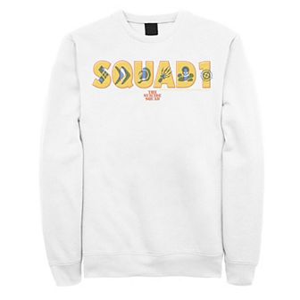 Men's The Suicide Squad Squad 1 Icons Logo Sweatshirt