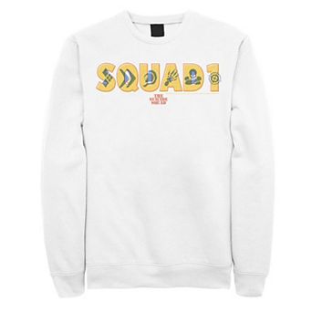 Men's The Suicide Squad Squad 1 Icons Logo Sweatshirt