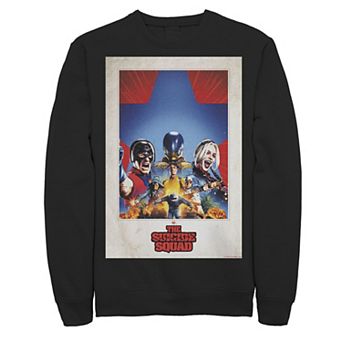 Men's The Suicide Squad Polaroid Group Poster Sweatshirt