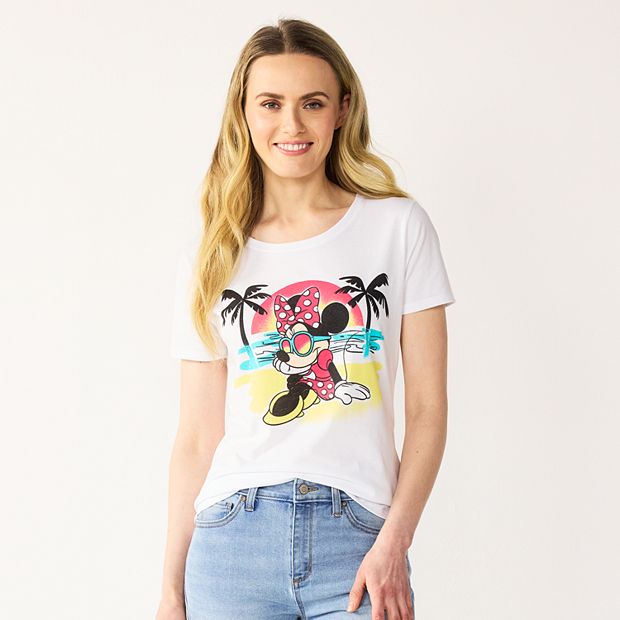 Minnie mouse shirt 2025 womens kohls