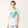 Disney's Mickey Mouse Women's Tropical Graphic Tee by Celebrate Together™