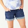 Maternity Sonoma Goods For Life® Over-The-Belly Panel Jean Shorts