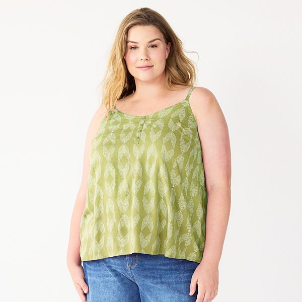 Kohls plus hot sale size tank tops