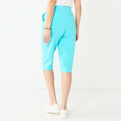 Women's Croft & Barrow® French Terry Skimmer Pants