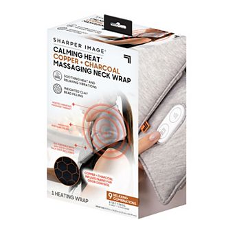 Sharper Image Calming Heat Massaging Neck Wrap