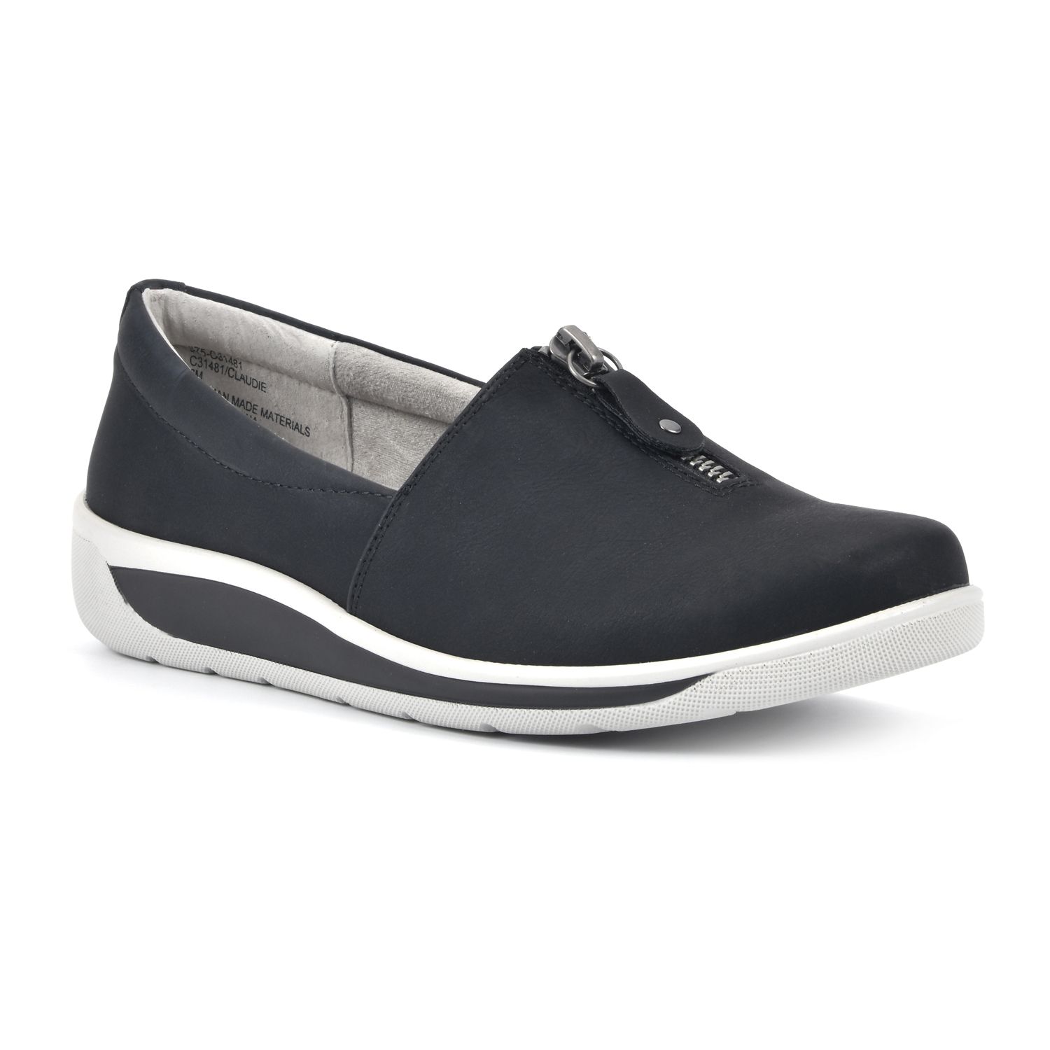 white mountain slip ons