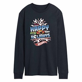 Men's Hot Wheels "Happy Holidays" Tee