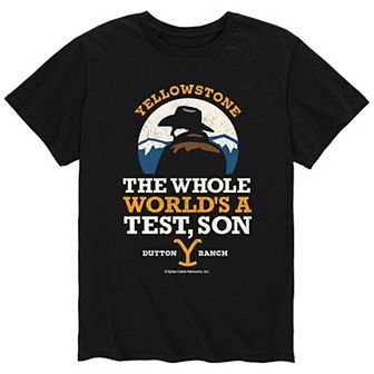 Men's Yellowstone World's A Test Tee