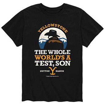 Men's Yellowstone World's A Test Tee