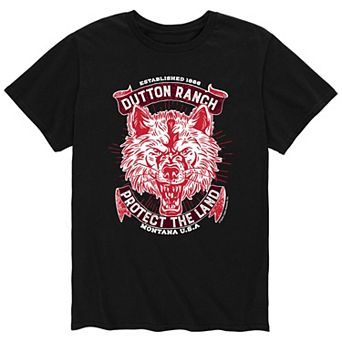 Men's Yellowstone Wolf Protect Tee