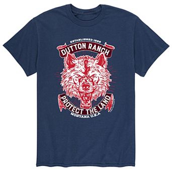 Men's Yellowstone Wolf Protect Tee