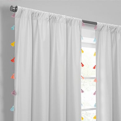 The Big One Kids™ 2-pack Tassel Blackout Window Curtains