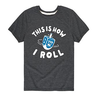 Boys 8-20 This Is How I Roll Graphic Tee