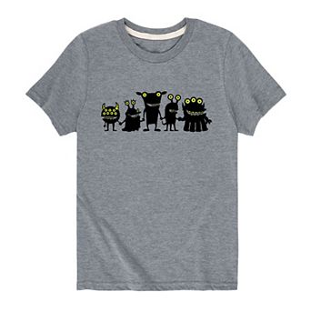 Boys 8-20 Monster Line Up Graphic Tee
