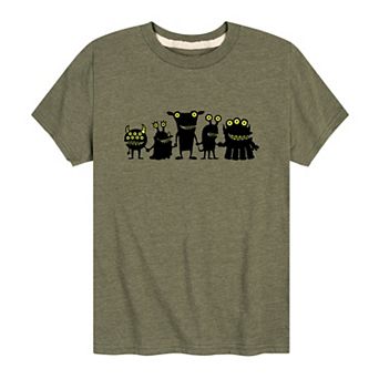 Boys 8-20 Monster Line Up Graphic Tee
