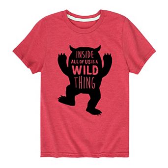 Boys 8-20 Inside All Of Us Wild Thing Graphic Tee