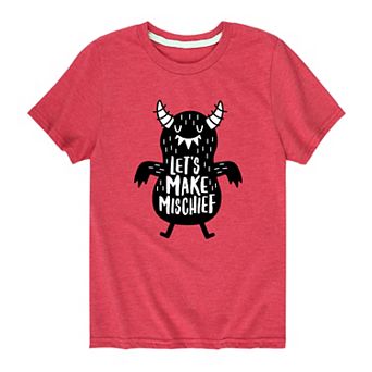 Boys 8-20 Lets Make Mischief Graphic Tee
