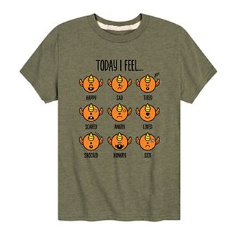 Boys 8-20 Today I Feel Monster Graphic Tee