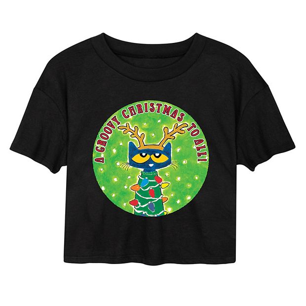 Pete the shop cat christmas shirt