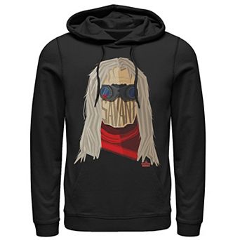 Men's The Suicide Squad Big Savant Logo Hoodie