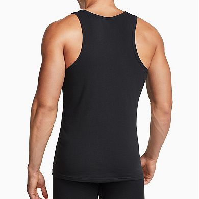 Men's Nike 2-Pack Dri-Fit Essential Cotton Stretch Tank Top Undershirt