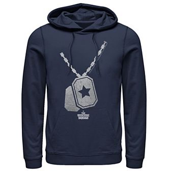 Men's The Suicide Squad Colonel Rick Flag Dogtags Hoodie