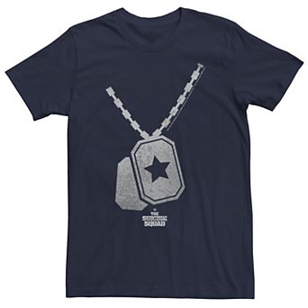 Men's The Suicide Squad Colonel Rick Flag Dogtags Tee