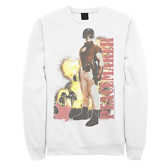 Men's The Suicide Squad Peacemaker Explosion Logo Sweatshirt