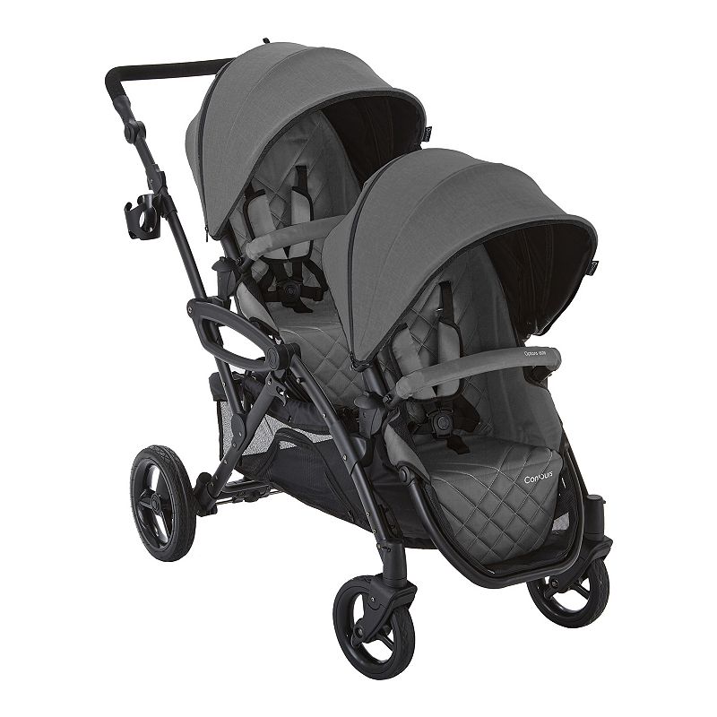 Contours Options Elite V2 Double Stroller, Grey