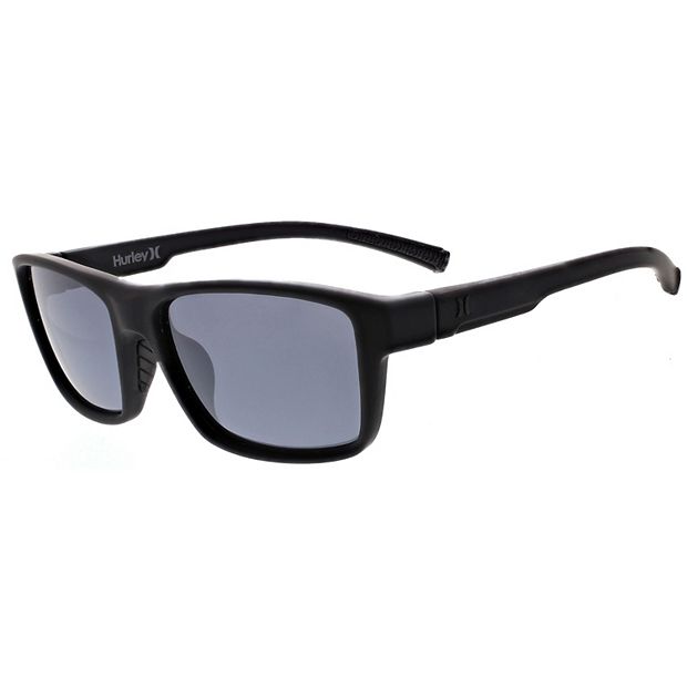 Men's Hurley Rescue 58mm Rectangle Polarized Floating Sunglasses