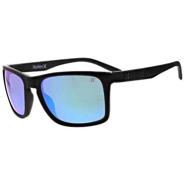 Men's Hurley Quiver 56mm Square Polarized Sunglasses