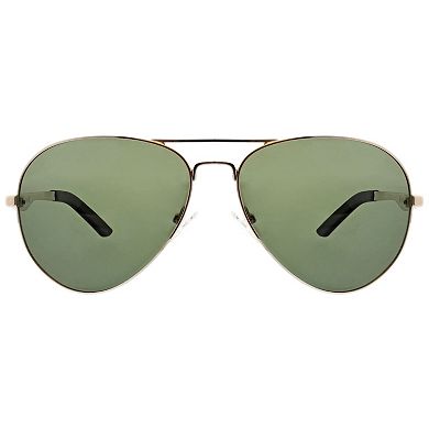 Men's Hurley Traveler 60mm Aviator Polarized Sunglasses