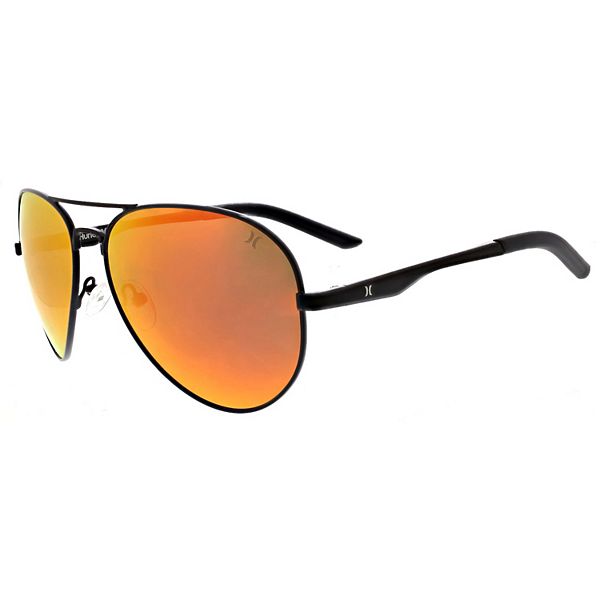 Men's Hurley Traveler 60mm Aviator Polarized Sunglasses