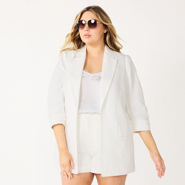 Nine west open front on sale blazer