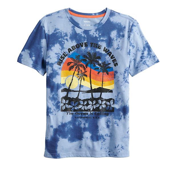 Boys 820 Sonoma Goods For Life® Supersoft Tie Dye Graphic Tee in