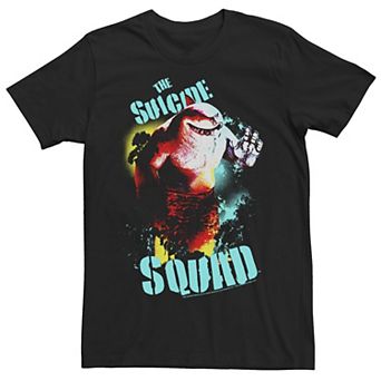 Men's The Suicide Squad King Shark Poster Tee