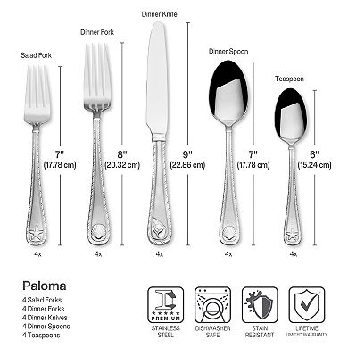 Food Network™ Paloma 20-pc. Flatware Set
