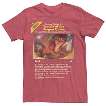 Men's Magic : The Gathering Temple Of The Dragon Queen Tee