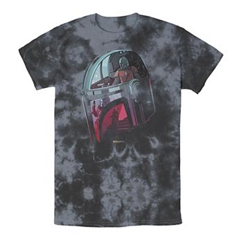Men's Star Wars The Mandalorian Helmet Reflection Tee