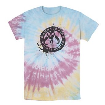 Men's Star Wars The Mandalorian Paint Splatter Emblem Tee